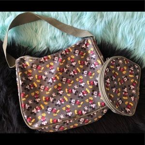 Vintage Mickey Handbag with Makeup tote